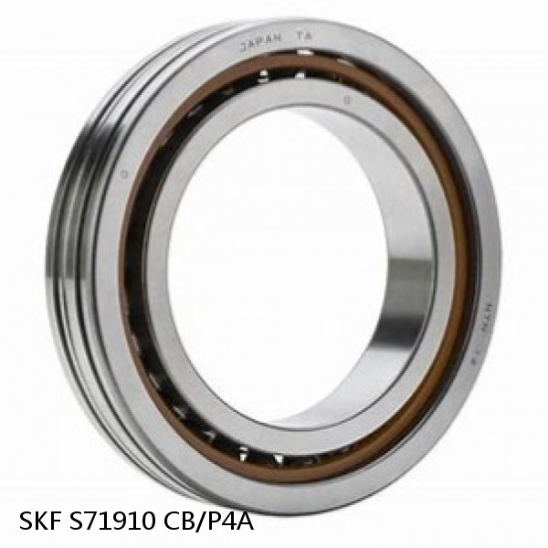 S71910 CB/P4A SKF High Speed Angular Contact Ball Bearings