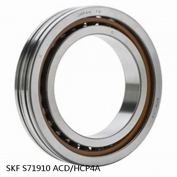 S71910 ACD/HCP4A SKF High Speed Angular Contact Ball Bearings