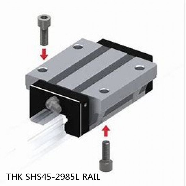 SHS45-2985L RAIL THK Linear Bearing,Linear Motion Guides,Global Standard Caged Ball LM Guide (SHS),Standard Rail (SHS)