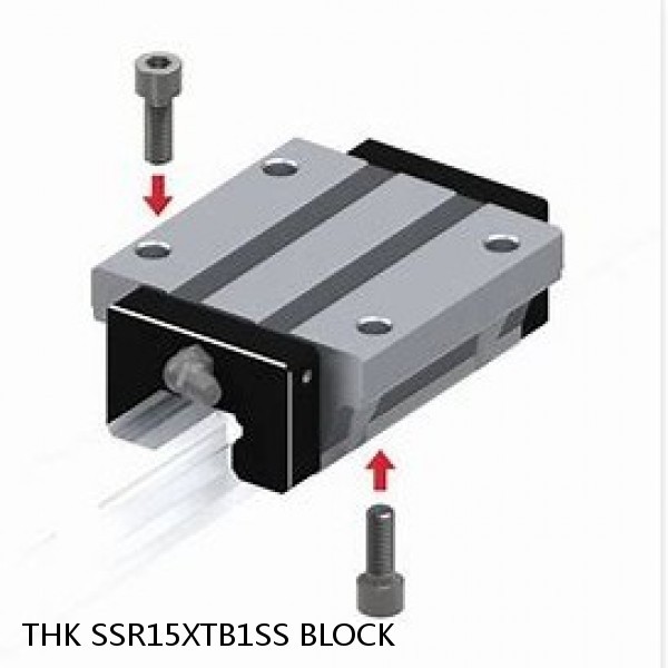 SSR15XTB1SS BLOCK THK Linear Bearing,Linear Motion Guides,Radial Type Caged Ball LM Guide (SSR),SSR-XTB Block