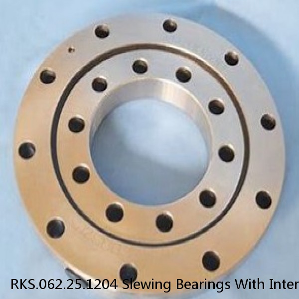 RKS.062.25.1204 Slewing Bearings With Internal Gear Teeth